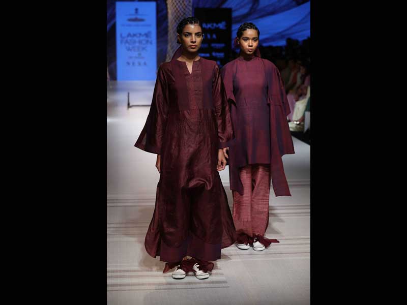 Designer Khadi Show at Lakme Fashion Week 2018