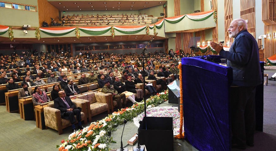PM Modi in Srinagar
