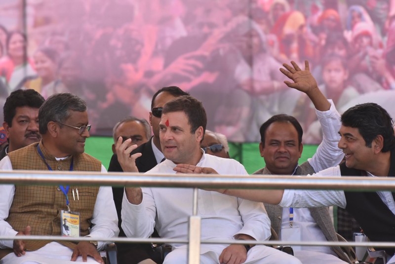 Ranchi: Rahul Gadhi addresses Parivartan Ulgulan Rally