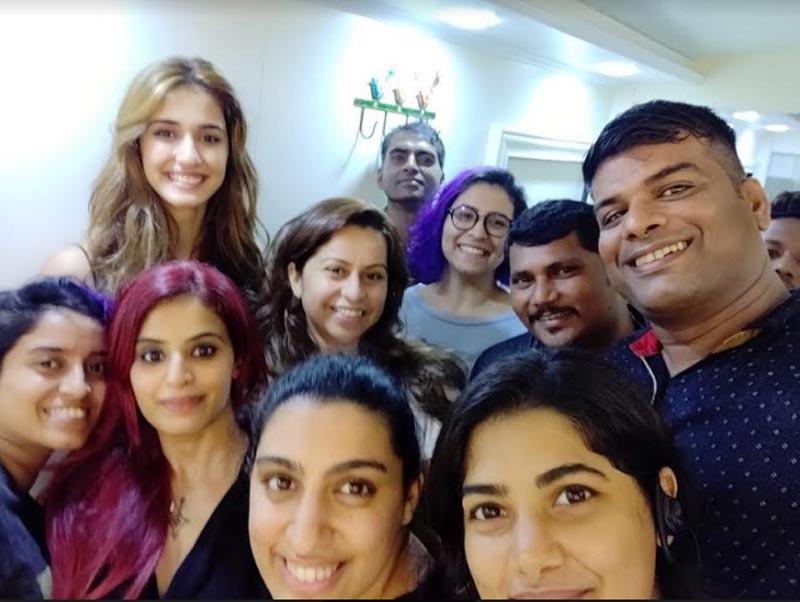 Disha Patani shares pictures from sets of Malang