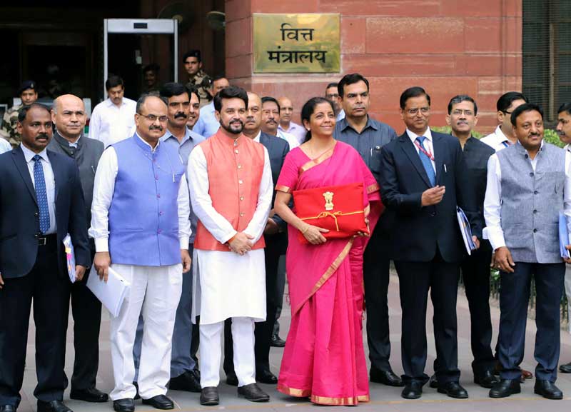 Nirmala Sitharaman presents Union Budget 2019 