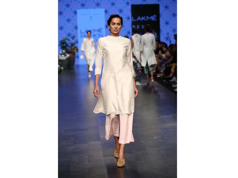 Designer Varun Bahl showcases his collection on LFW Day 1