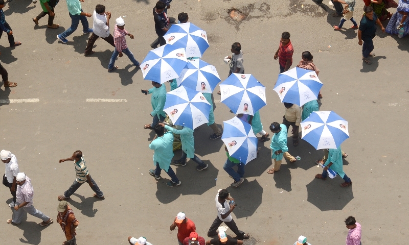 Glimpses of Mamata Banerjee's Martyrs' Day Rally in Kolkata 