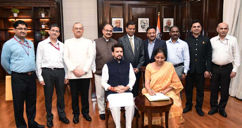 Nirmala Sitharaman presents Union Budget 2019 