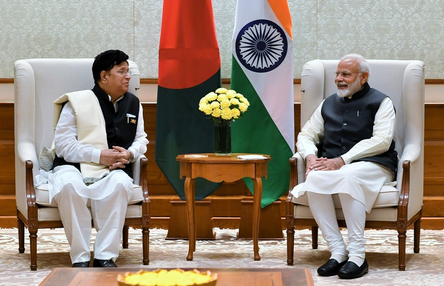 Dr. A.K. Abdul Momen calls on PM Modi