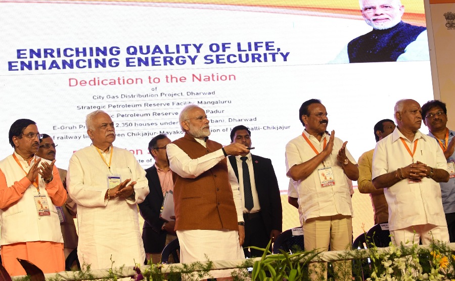 The Prime Minister Narendra Modi in Tamil Nadu 