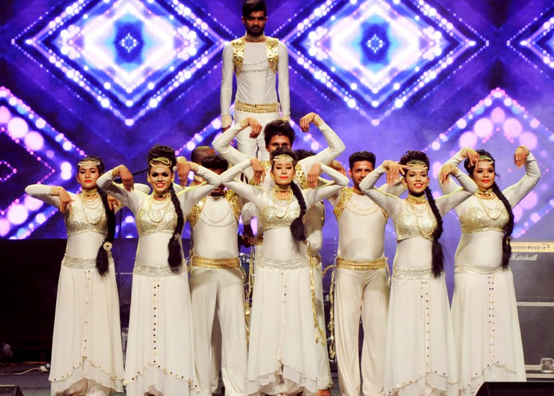 Students perform at National Dance and Music festival in Thiruvananthapuram 