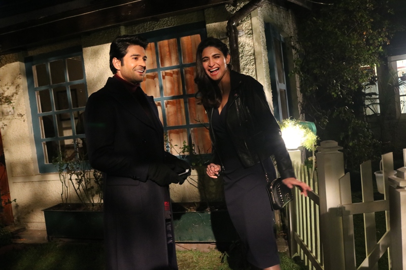 Rajeev Khandelwal, Aahana Kumra shoot for new web show