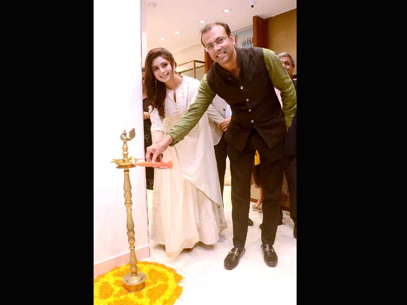 Ritabhari Chakraborty launches BIBA store