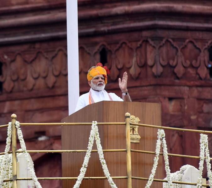 Independence Day: PM addresses nation from Red Fort