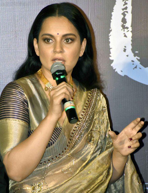 Kangana at Panga trailer launch in Mumbai