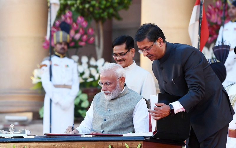 Narendra Modi takes oath as the Prime Minister for second term