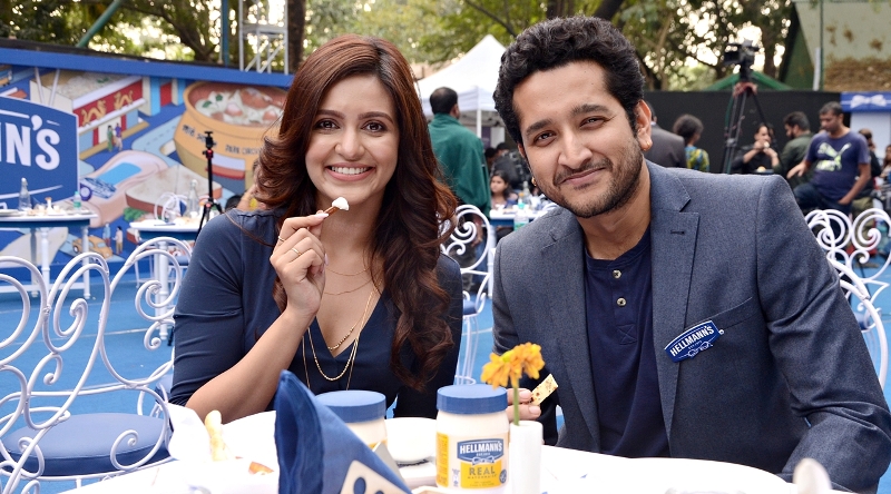 Parambrata Chatterjee, Priyanka Sarkar launch Mayonnaise brand Hellmann in Kolkata