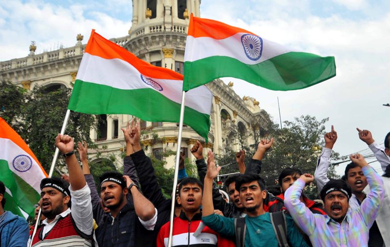 Kolkata: Students stage protest march against NRC, CAA, NPR