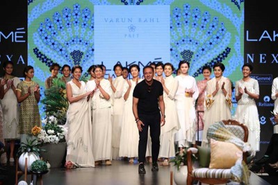 Designer Varun Bahl showcases his collection on LFW Day 1