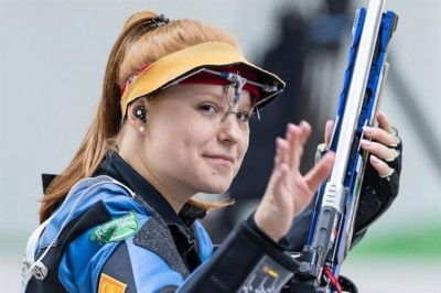Christen wins womenâ€™s 50 m Rifle 3 Positions Final in New Delhi