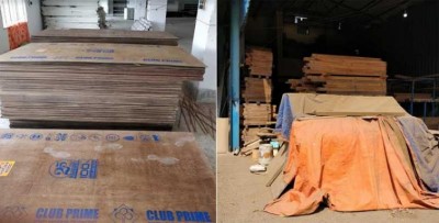 Century Plyboards conducted a raid for counterfeit plywood in Kolkata