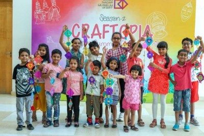 Kiran Nadar Museum of Art hosts children's workshop Craftopia Season 2