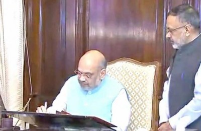 Union Home Minister Amit Shah reviews security situation in J&K ahead of Amarnath Yatra