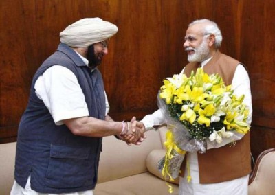 Amarinder Singh seeks PM's intervention to build 20 LMT foodgrain storage capacity godowns in Punjab