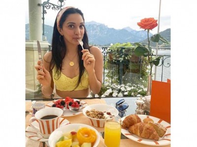 Kiara Advani shares her favourite breakfast  with fans