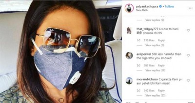 Priyanka Chopra faces social media trolls after posting mask covered image online