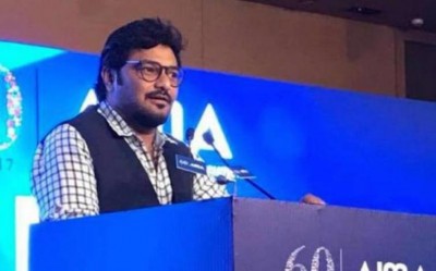 Union Minister Babul Supriyo faces protest in Bulbul-hit South 24 Parganas