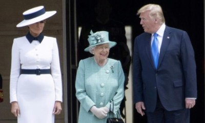 Trump ruined my lawn, complains Queen Elizabeth