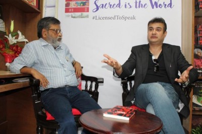 Investors must not panic when the market turns bearish, reminds investment banker turned author Anurag Tripathi