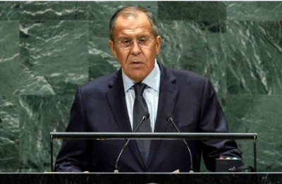 Unable to accept its decline, West subverts international law to suit its needs, Russiaâ€™s Lavrov tells UN