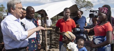 Pledging ongoing UN support during visit to cyclone-hit areas, Guterres praises resilience of Mozambicans