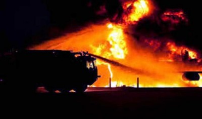 Kerala: Over a dozen two-wheelers gutted in fire