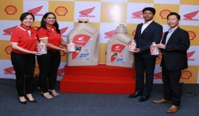 Honda 2Wheelers & Shell launch new range of engine oil