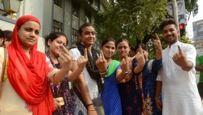 Lok Sabha Polls: Over 40 percent turnout till 1 pm amid stray violence
