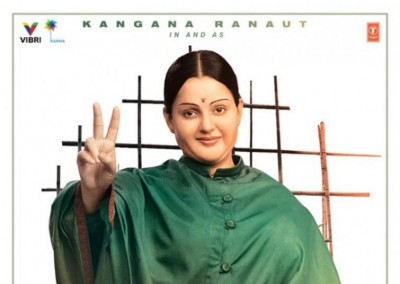 Thalaivi: Makers unveil first look of Kangana Ranaut as JayalalithaaÂ 
