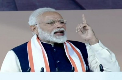 Modi shares election rally stage with Bihar CM Nitish Kumar after a decade