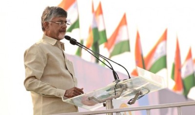 AP Chief Minister N Chandrababu Naidu meets SP chief Akhilesh Yadav and BSP supremo Mayawati