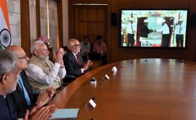 Narendra Modi is now followed by 50 million netizens on Twitter 