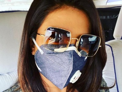 With mask covering the face, Priyanka Chopra starts shooting The White Tiger in New Delhi
