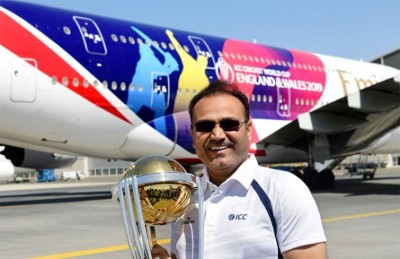 Cricket fever builds as Emirates reveals ICC Cricket World Cup livery