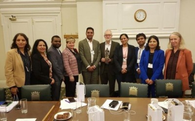 'Appalling', BJP reacts after Jeremy Corbyn tweets on meeting UK Congress 