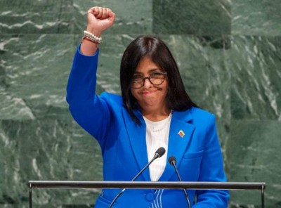 Venezuela Vice-President speaks out against â€˜coup dâ€™etatâ€™, $130 bn lost to â€˜economic terrorismâ€™