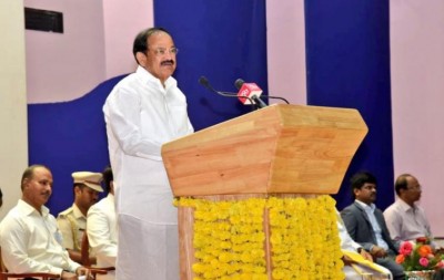 Venkaiah Naidu urges world community to work unitedly to root out terrorism