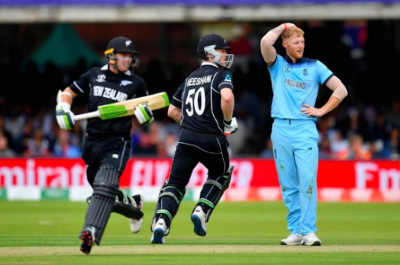 New Zealand set 242 target for England in World Cup final