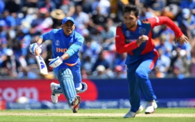 MS Dhoni gets trolled for slow batting against Afghanistan