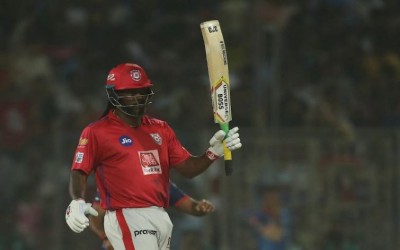 IPL 2019: Chris Gayle shines as KXIP set 164 as target for DC to win
