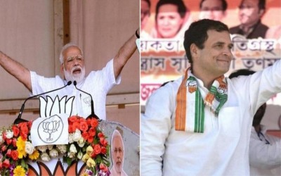 PM Modi, Rahul Gandhi in Karnataka today for poll campaign