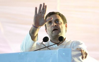 Rahul Gandhi refers to Jaish chief as 'Masood Azhar ji', BJP hits back