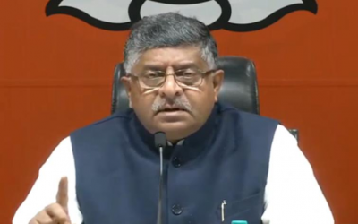 Seems Rahul Gandhi happy over China's move at UNSC: Ravi Shankar Prasad