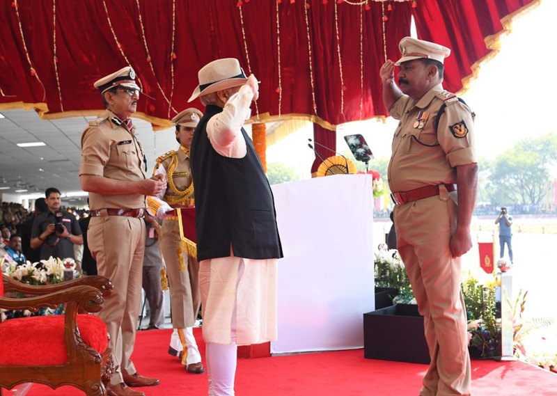 PM Modi attends  Central Industrial Security Forces Raising Day
